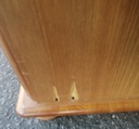 Double pine wardrobe