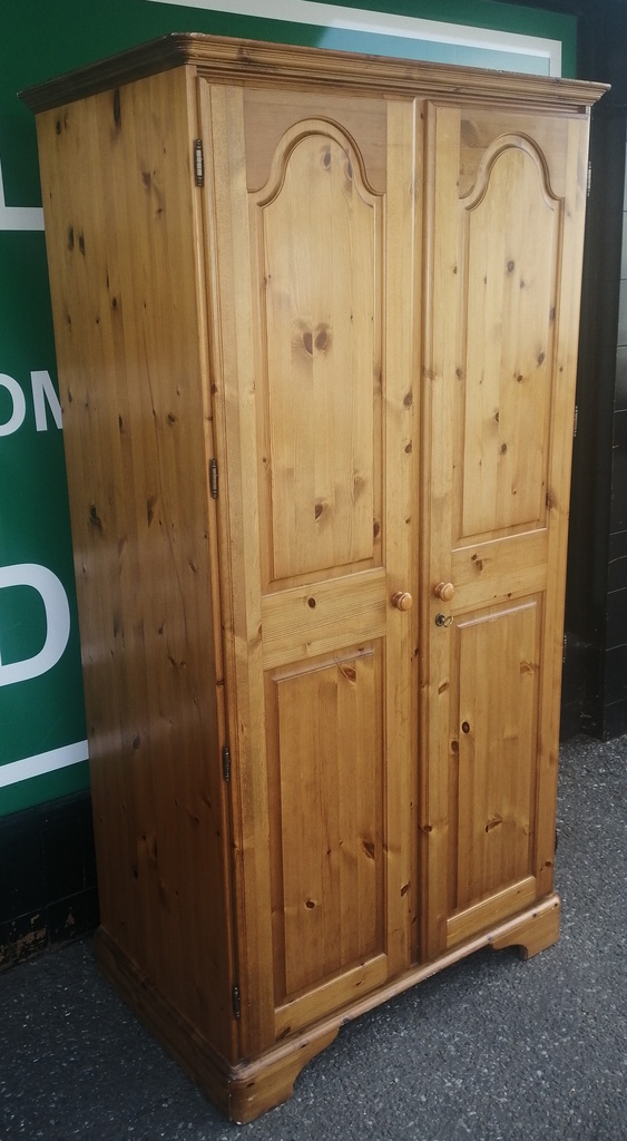 DUCAL Pine Double Wardrobe