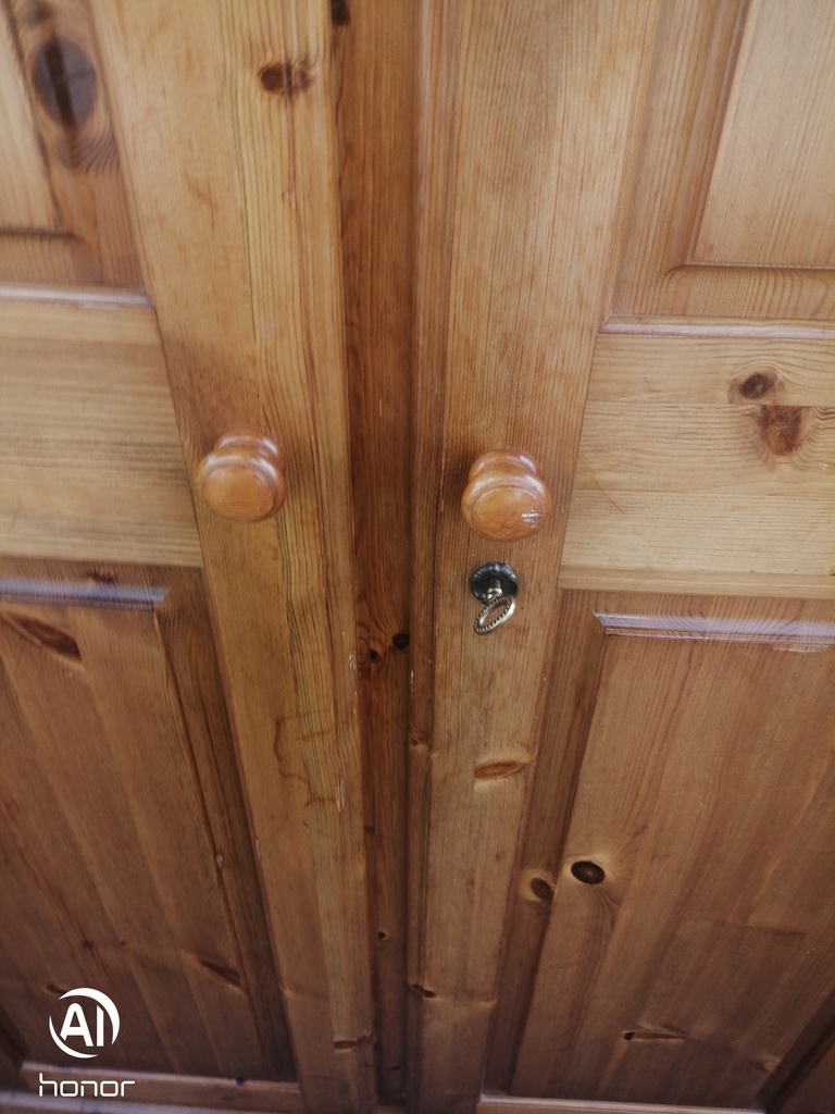 DUCAL Pine Double Wardrobe