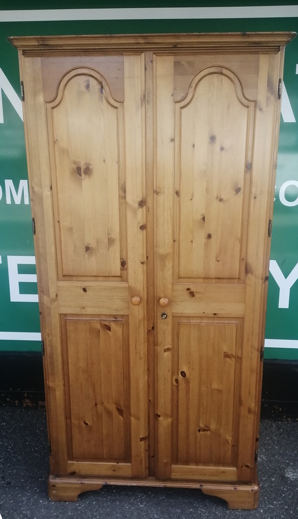 DUCAL Pine Double Wardrobe