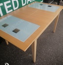 MODERN EXTENDING DINING TABLE