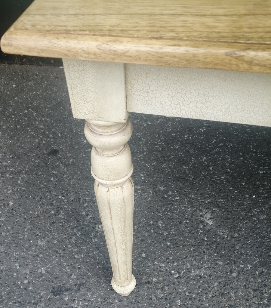 LARGE RUSTIC STYLE DINING TABLE