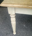 LARGE RUSTIC STYLE DINING TABLE
