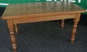 5ft SOLID PINE DINING TABLE WITH DRAWER