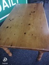 5ft SOLID PINE DINING TABLE WITH DRAWER