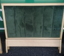 4FT BEECH / GREEN QUALITY BED FRAME