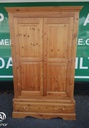 SOLID PINE WARDROBE WITH DRAWER
