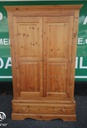 SOLID PINE WARDROBE WITH DRAWER