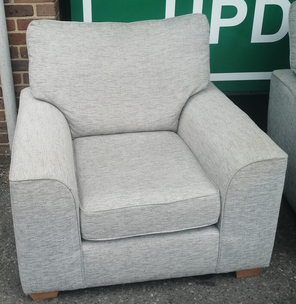 GREY SINGLE ARMCHAIR FROM M &amp; S