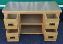 QUALITY OAK TV BENCH