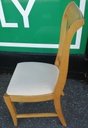 QUALITY OAK EXTENDING TABLE AND 6 CHAIRS