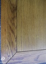 QUALITY OAK EXTENDING TABLE AND 6 CHAIRS