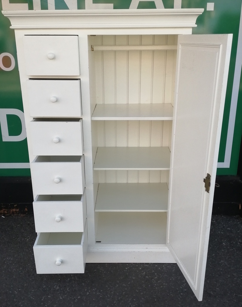 Lovely White Combi Wardrobe