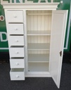 Lovely White Combi Wardrobe