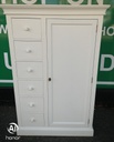 Lovely White Combi Wardrobe