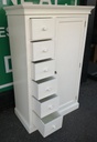 Lovely White Combi Wardrobe