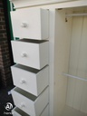 Lovely White Combi Wardrobe