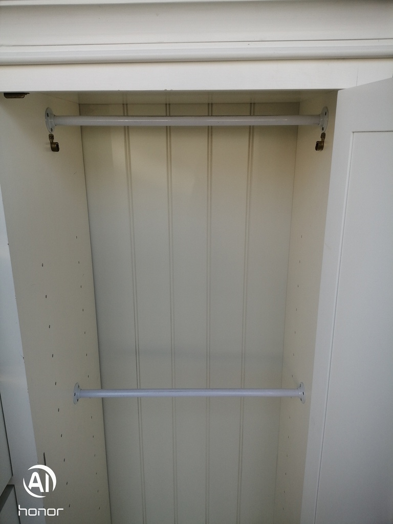 Lovely White Combi Wardrobe
