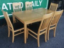 SET OF 6 MODERN DINING CHAIRS