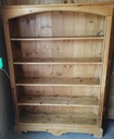 SOLID PINE BOOKCASE