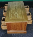 Quality Coffee Table With bank of Drawers