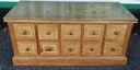 Quality Coffee Table With bank of Drawers