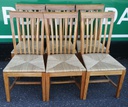 QUALITY  EXTENDING TABLE AND 6 CHAIRS
