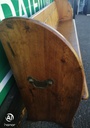 LOVELY OLD PINE CHURCH PEW / BENCH
