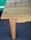 LOVELY LONG NARROW OLD PINE DINING TABLE