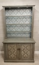 lovely painted bookcase display cupboard unit