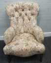 LOVELY BIRD PRINT BEDROOM CHAIR