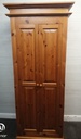 SOLID PINE DOUBLE WARDROBE