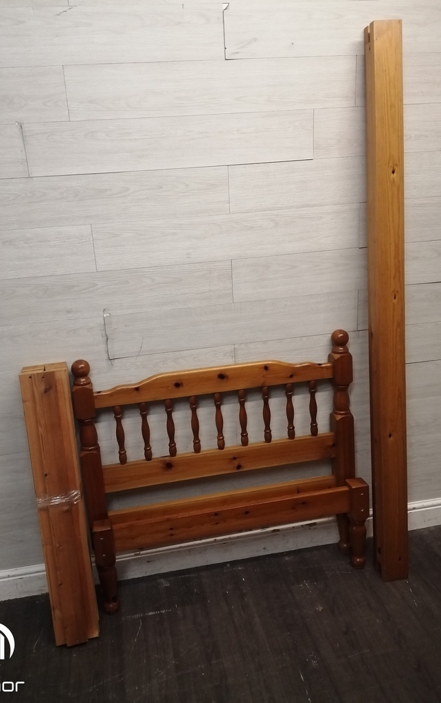 3ft single Pine Bed Frame