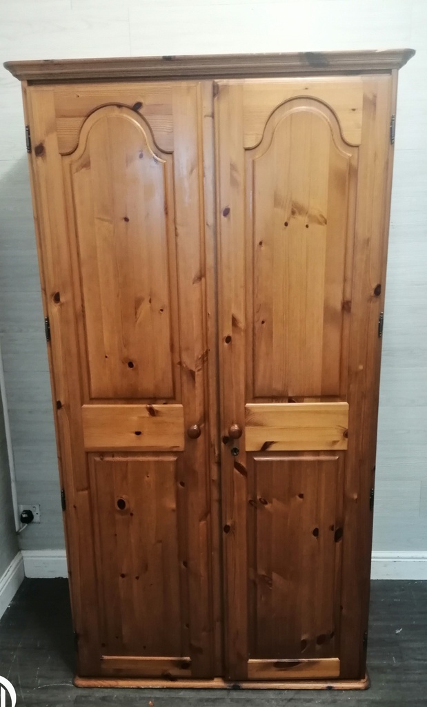 DUCAL Pine Double Wardrobe