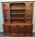 DUCAL Large Part Glazed Pine Dresser