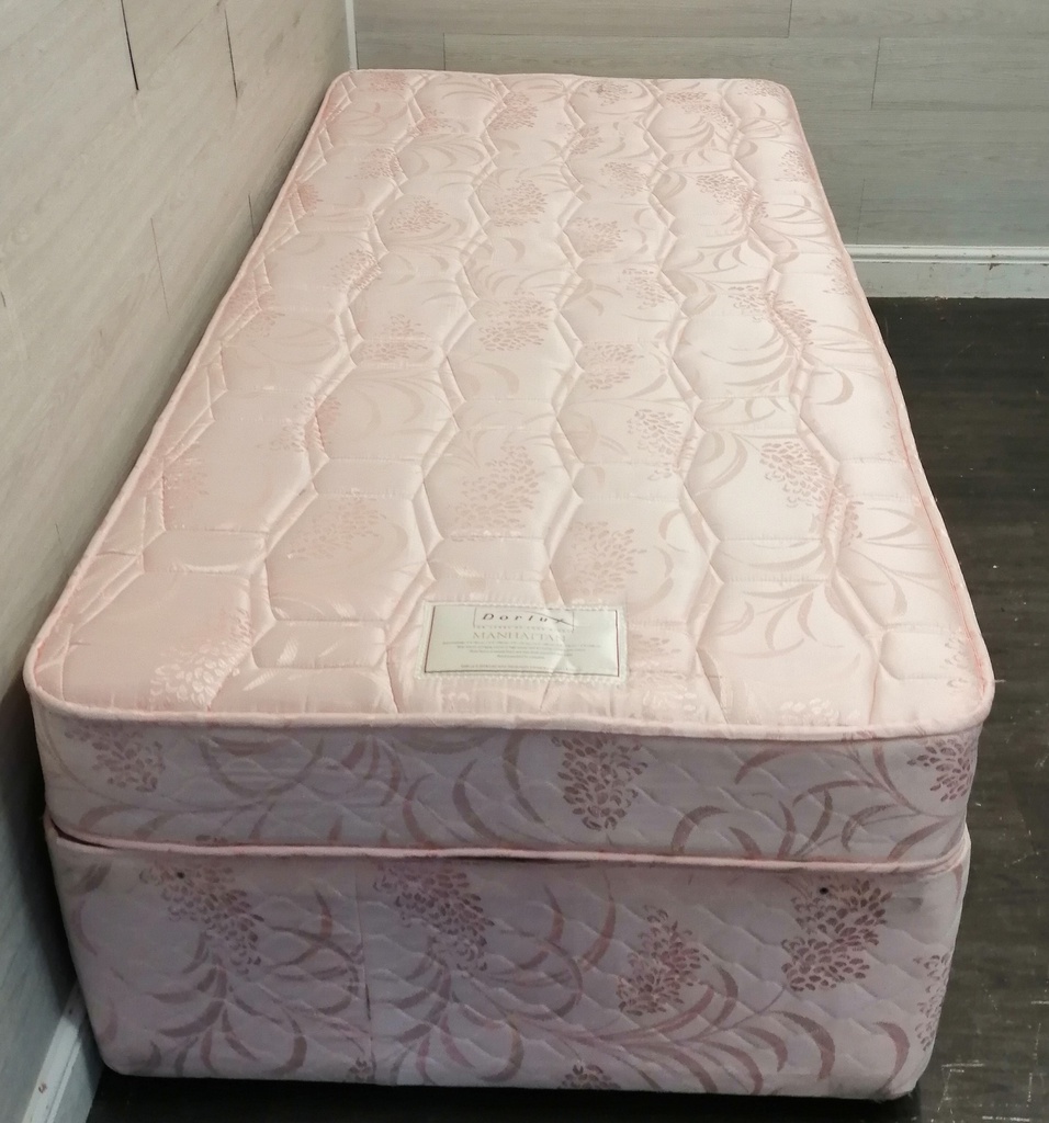 3ft Single Dorlux mattress and diven set