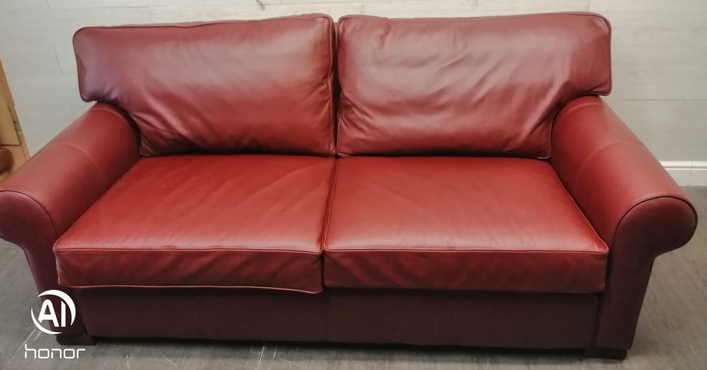 Quality MULTIYORK  Leather Three Seater Sofa