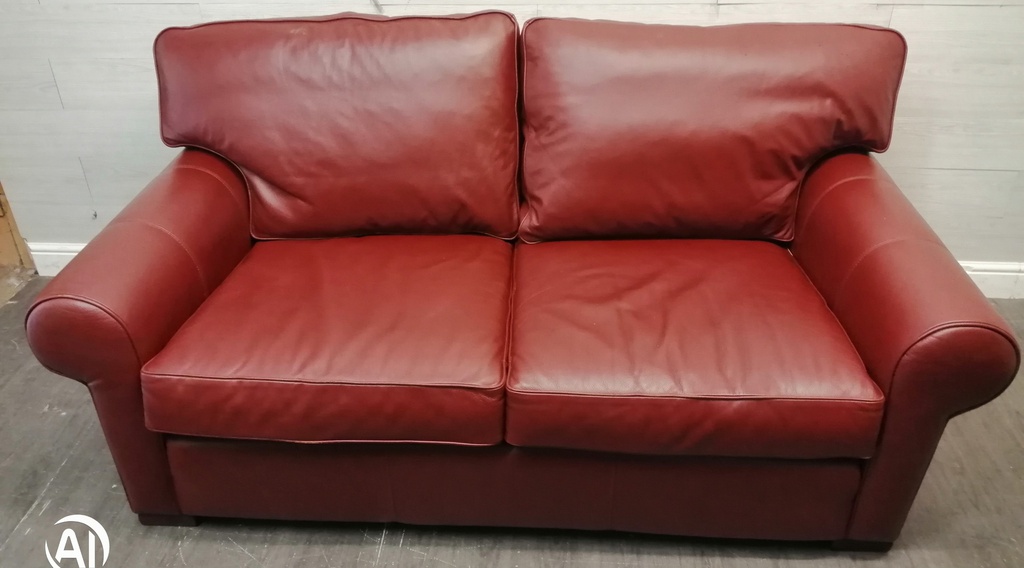 Quality MULTIYORK Leather Two Seater Sofa