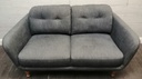 NEAT TWO SEATER  GREY TONED SOFA