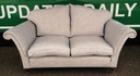Lovely modern light grey sofa