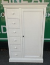 Lovely White Combi Wardrobe