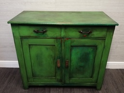 [HF15732] great vintage painted sideboard