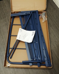 [HF17197] New Boxed Single 3ft Blue Bed Frame