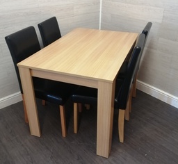 [HF17250] Modern table and chair set