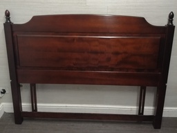 [HF17634] DARK WOOD 4FT 6" HEADBOARD