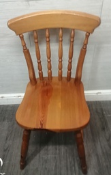 [HF18115] Single Pine Back Dining Chair