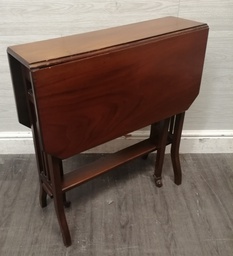 [HF18513] Lovely Old Mahogany Drop Leaf Side Table