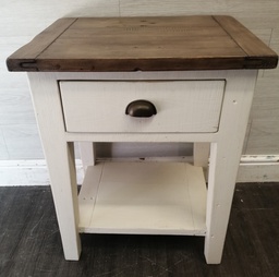[HF18613] Rustic reclaimed wood side table