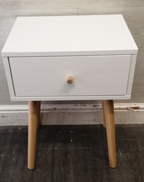 [HF18730] MODERN WHITE BEDSIDE