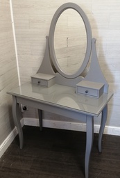 [HF18739] Lovely Ikea Grey Dressing Table
